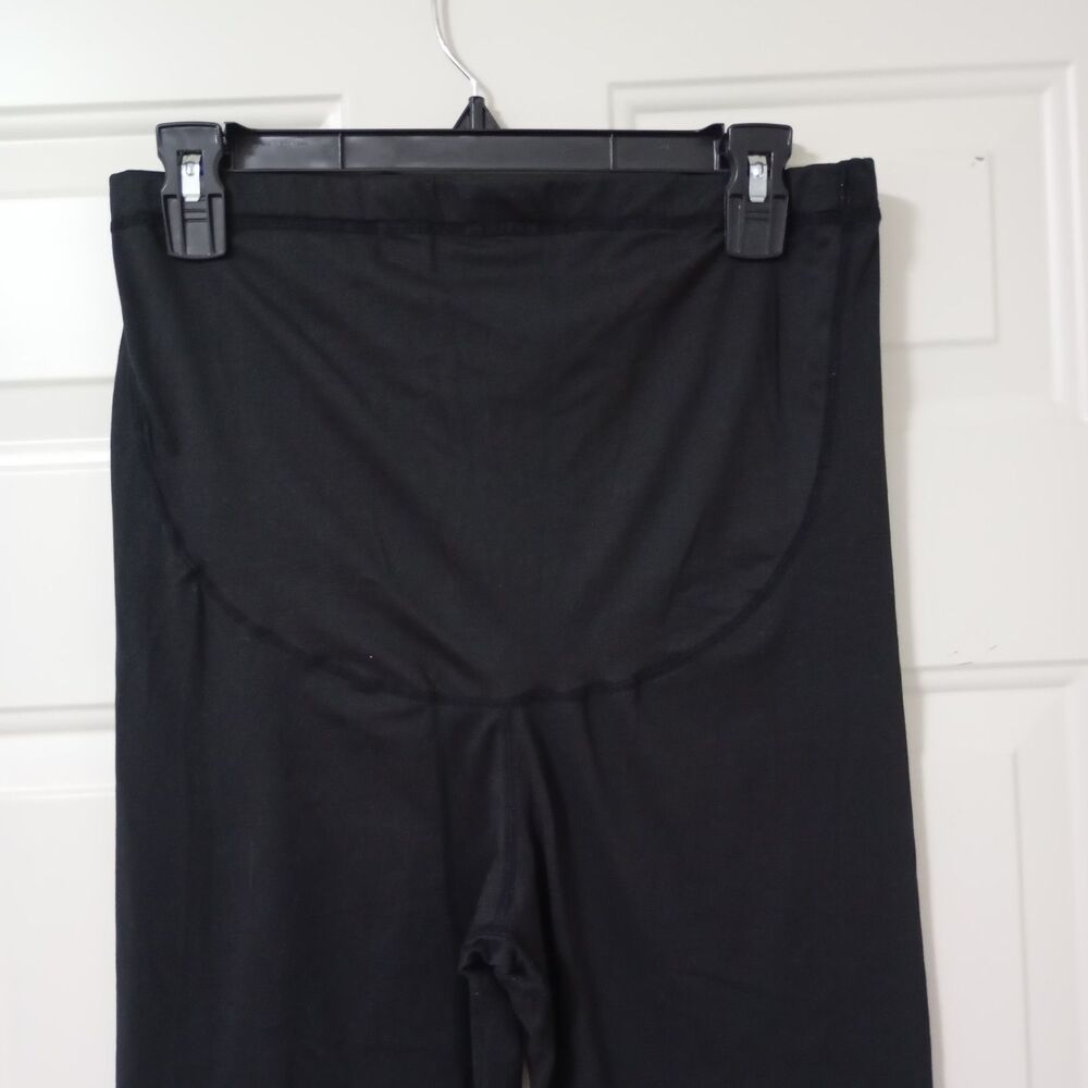 Womens Maternity Leggings Size M Black - Picture 3 of 9
